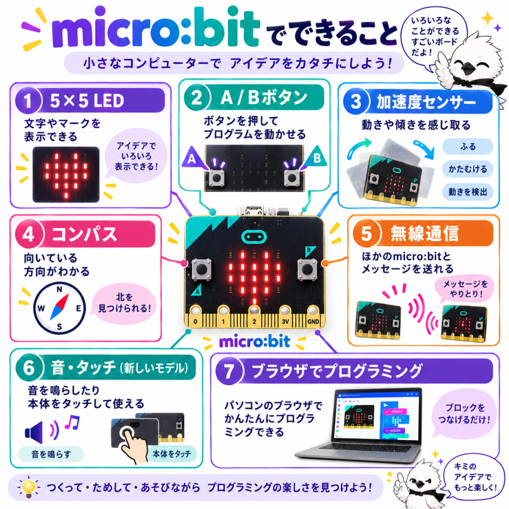 Micro:bitでできること